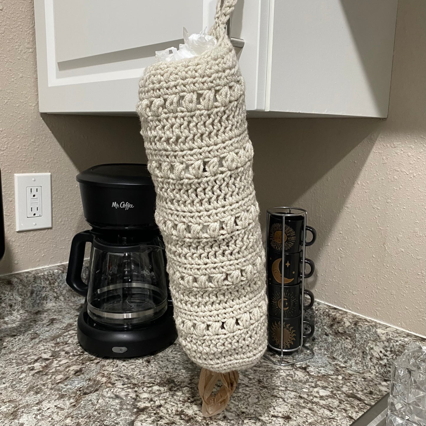 Crochet Plastic Bag Holder - Made to Order
