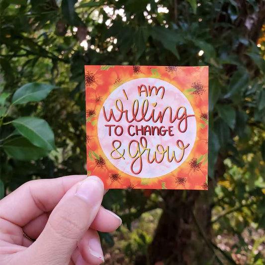 CLEARANCE - Affirmations Collection - I Am Willing to Change & Grow