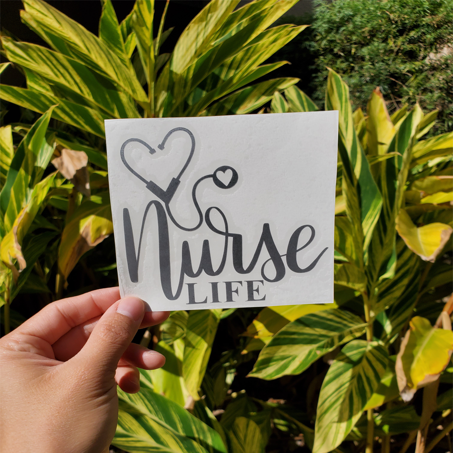 Nurse Life Decal - DISCONTINUED