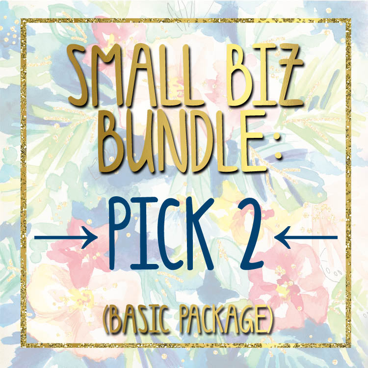 Small Business Design Bundle - Pick Two Designs
